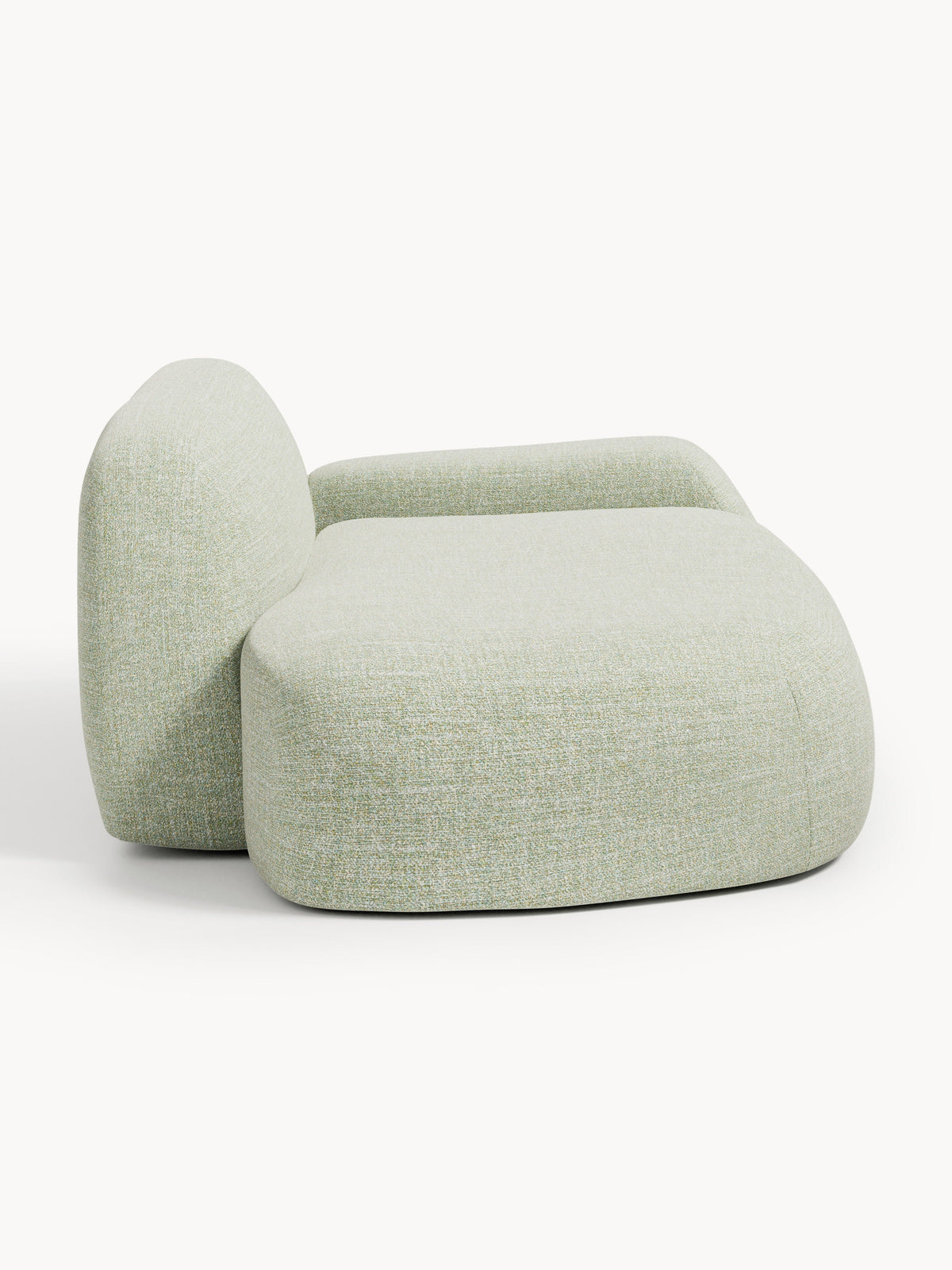 Wolke Bouclé Sofa (2-seater) with Chaise End