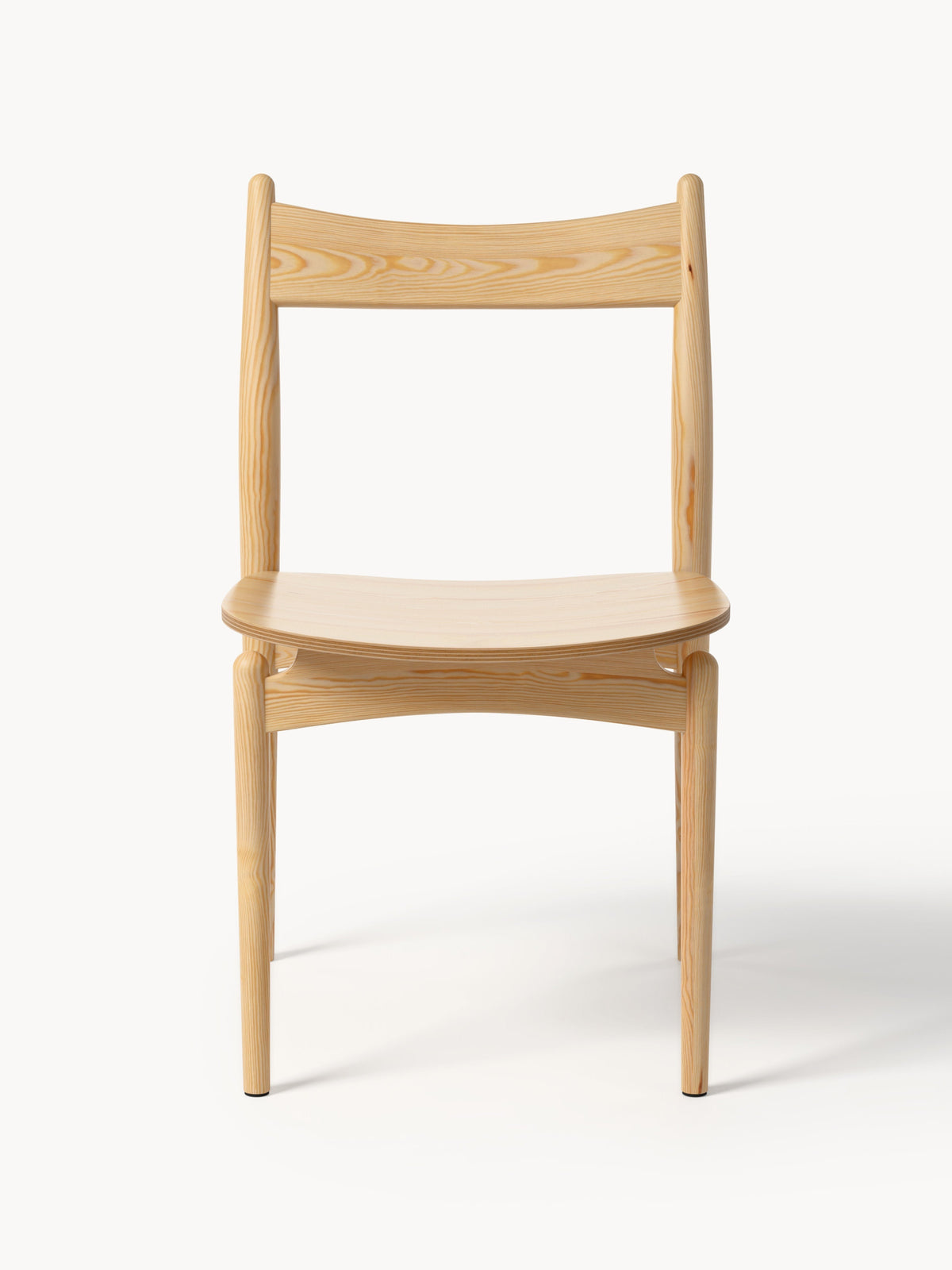 Koa Ash Wood Dining Chair
