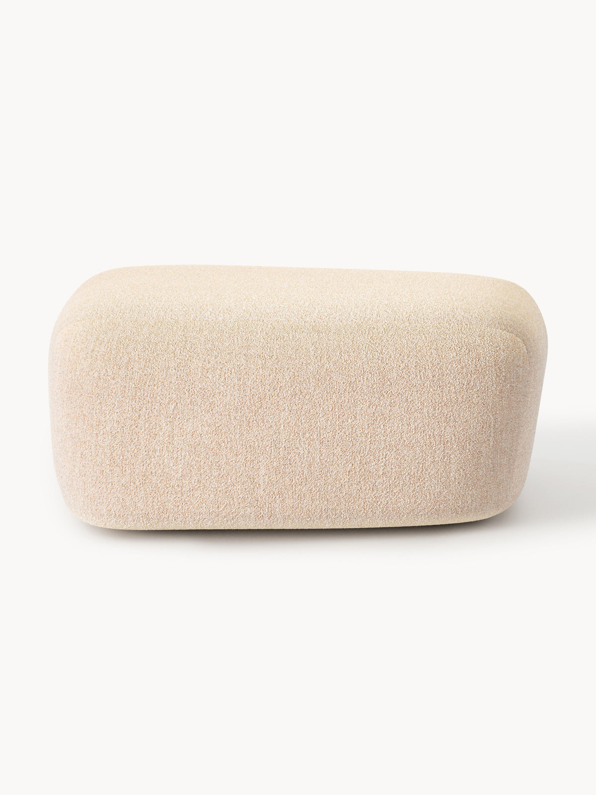 Wolke Large Bouclé Ottoman