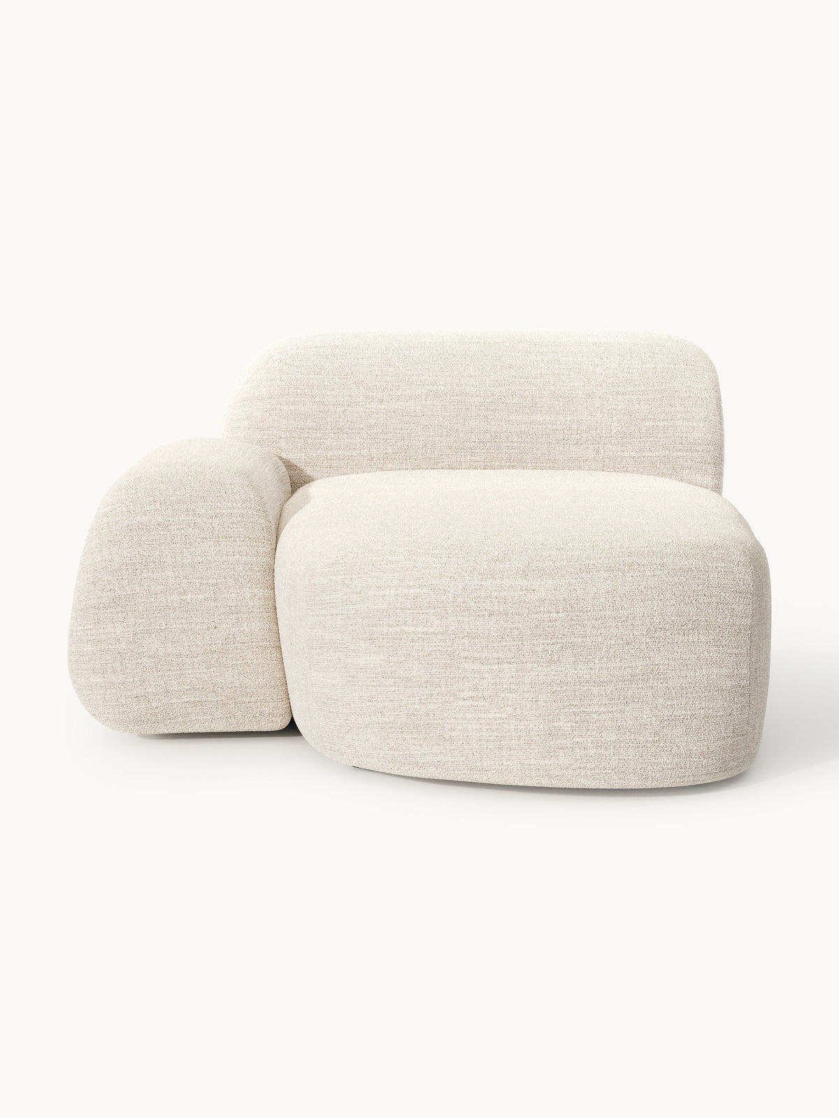 Wolke Bouclé Chaise Corner Module