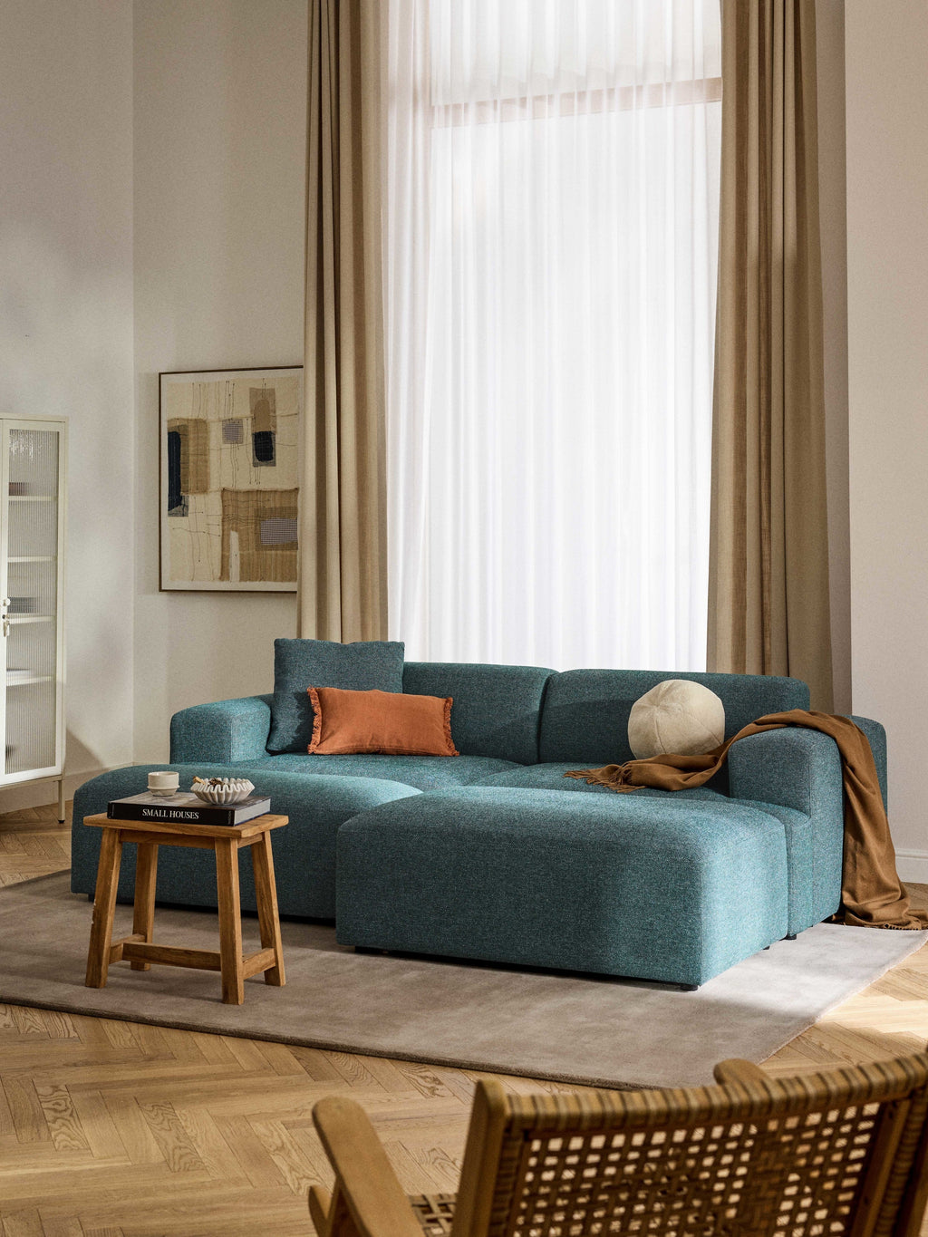 Melva XL Ottoman, W 116 x D 42 cm
