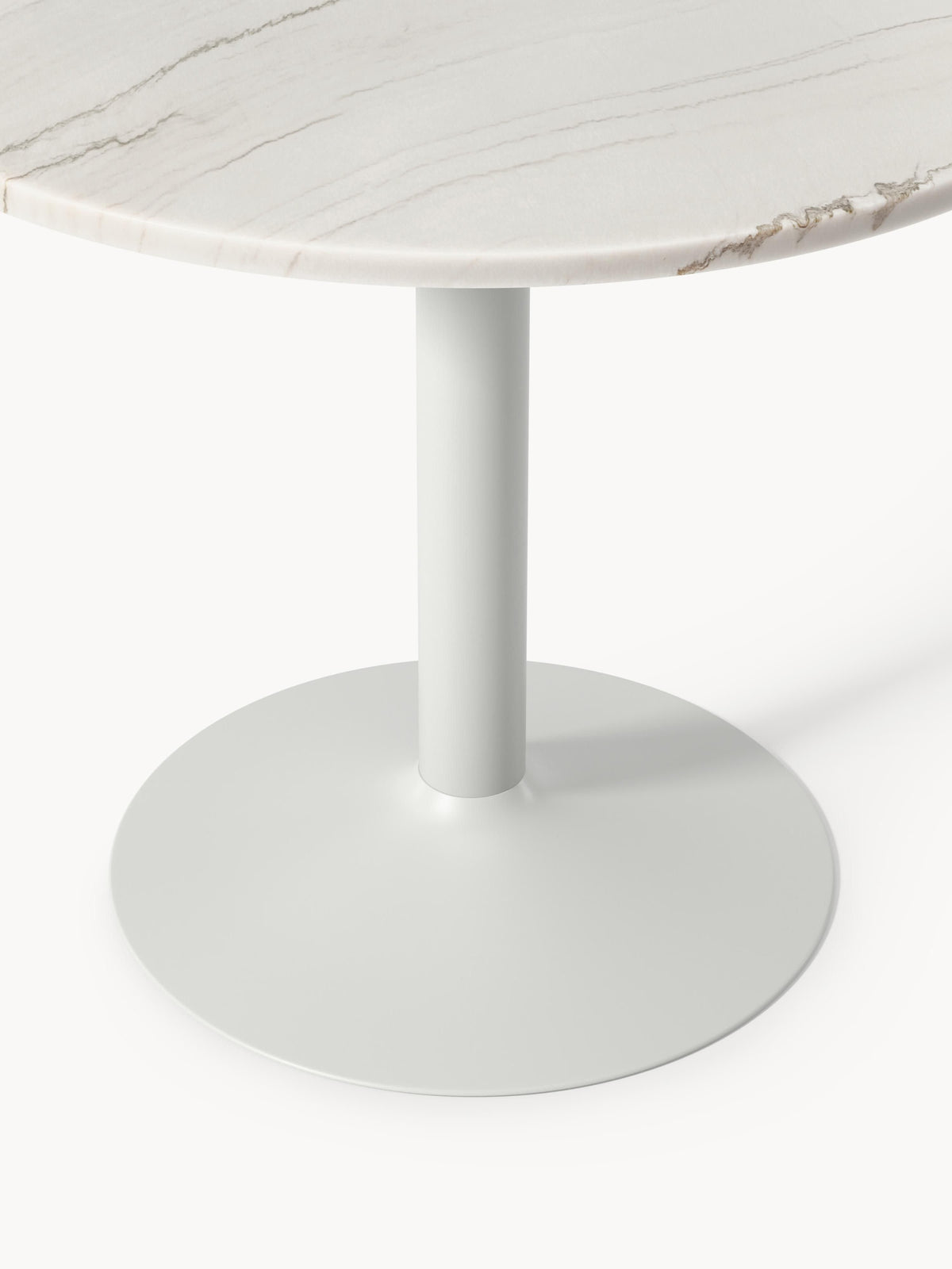 Miley Round Marble Dining Table, Ø 90 cm