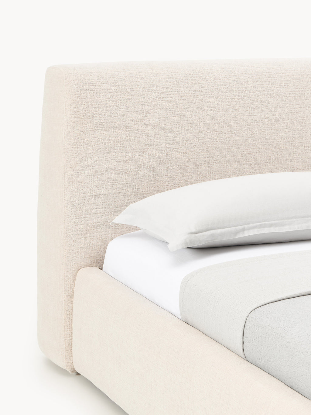 Cloud Upholstered Bed with Storage