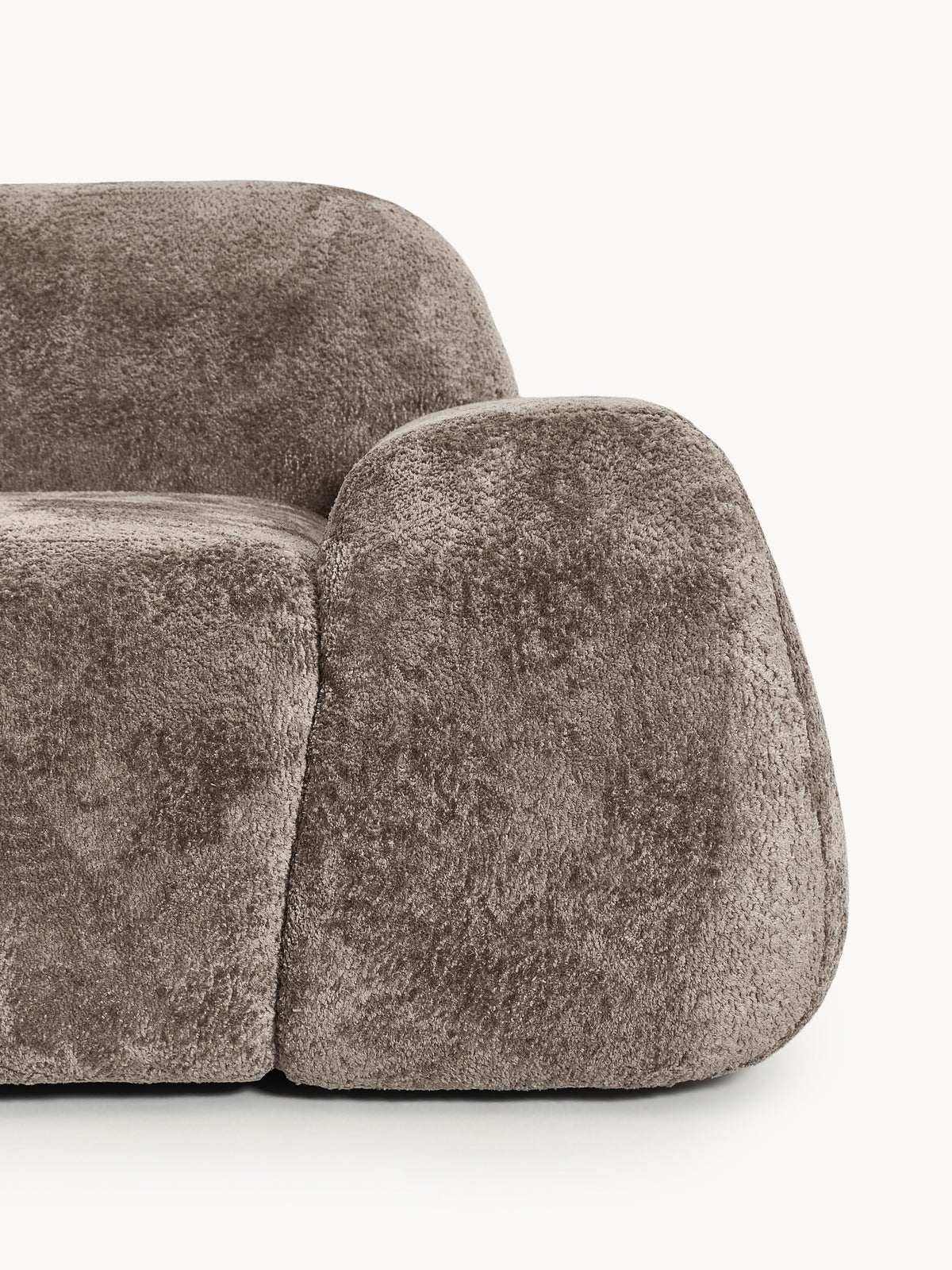 Wolke Modular Teddy Bouclé Chaise (3-seater)