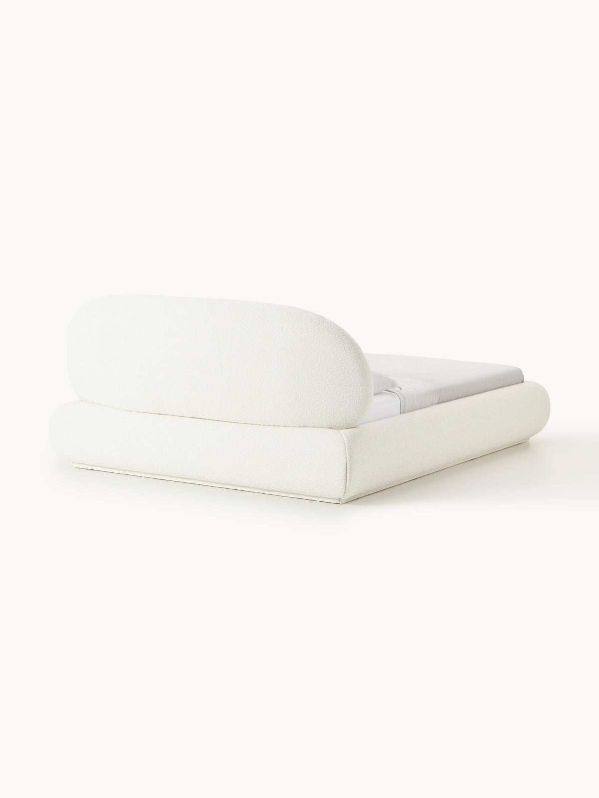 Alba Upholstered Bouclé Bed