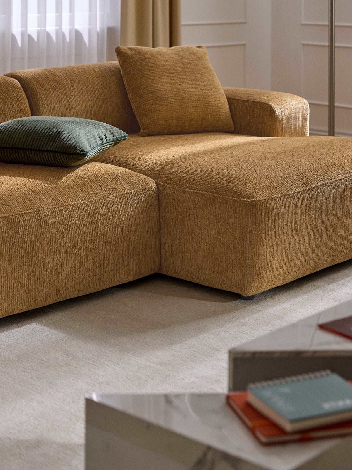Melva Corner Sofa (3-seater)
