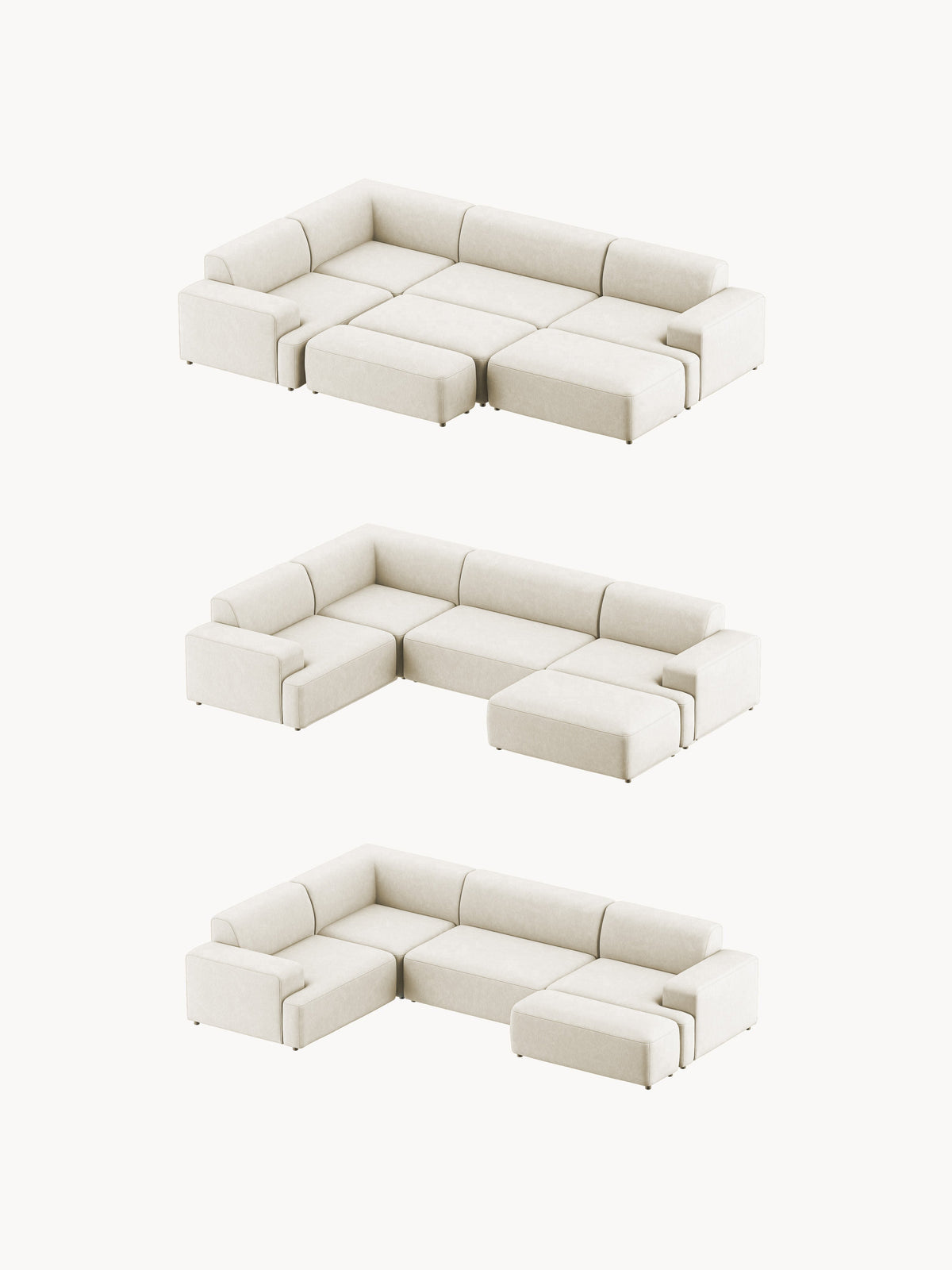 Melva Large Corner Sofa (4-seater)