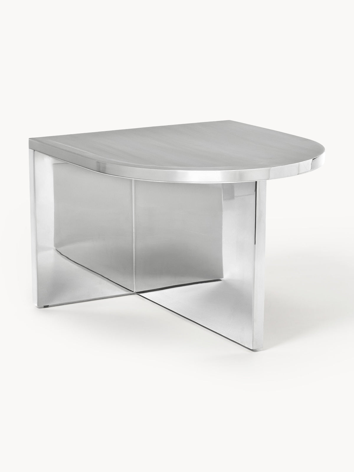 Gallery image 1 - Oval Metal Coffee Table Leander