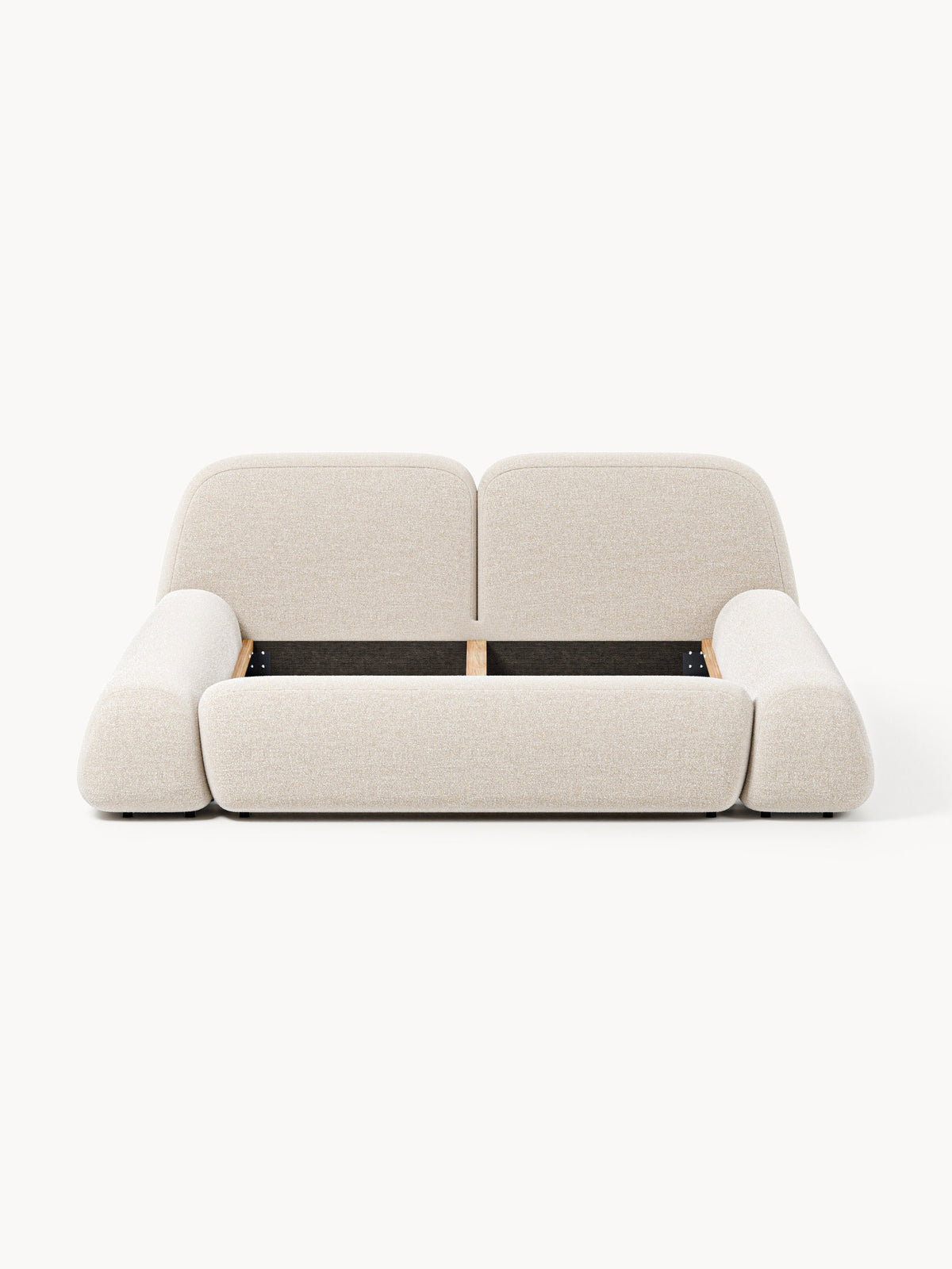 Wolke Upholstered Bouclé Bed