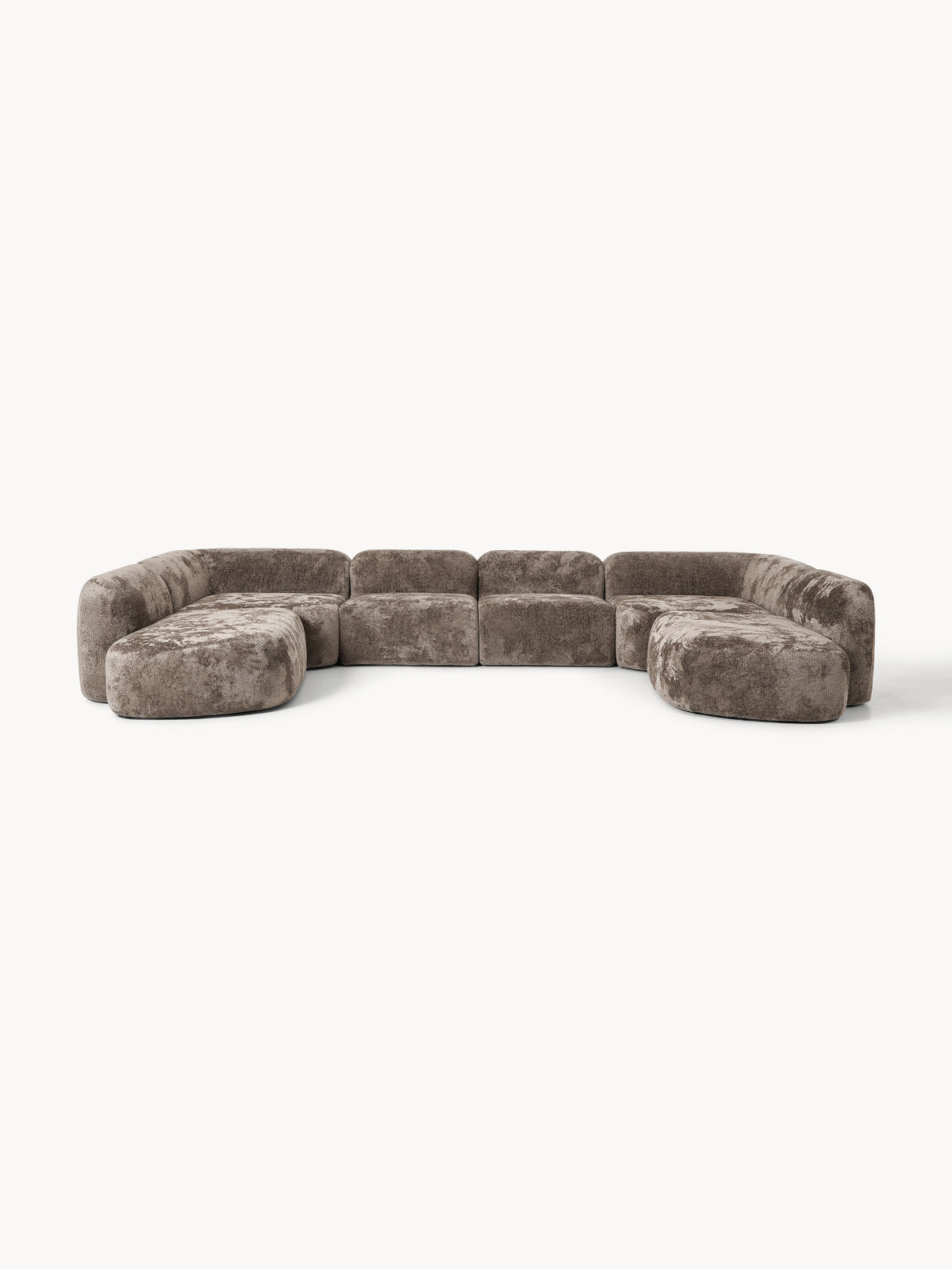 Wolke XL Modular Teddy Bouclé Sofa