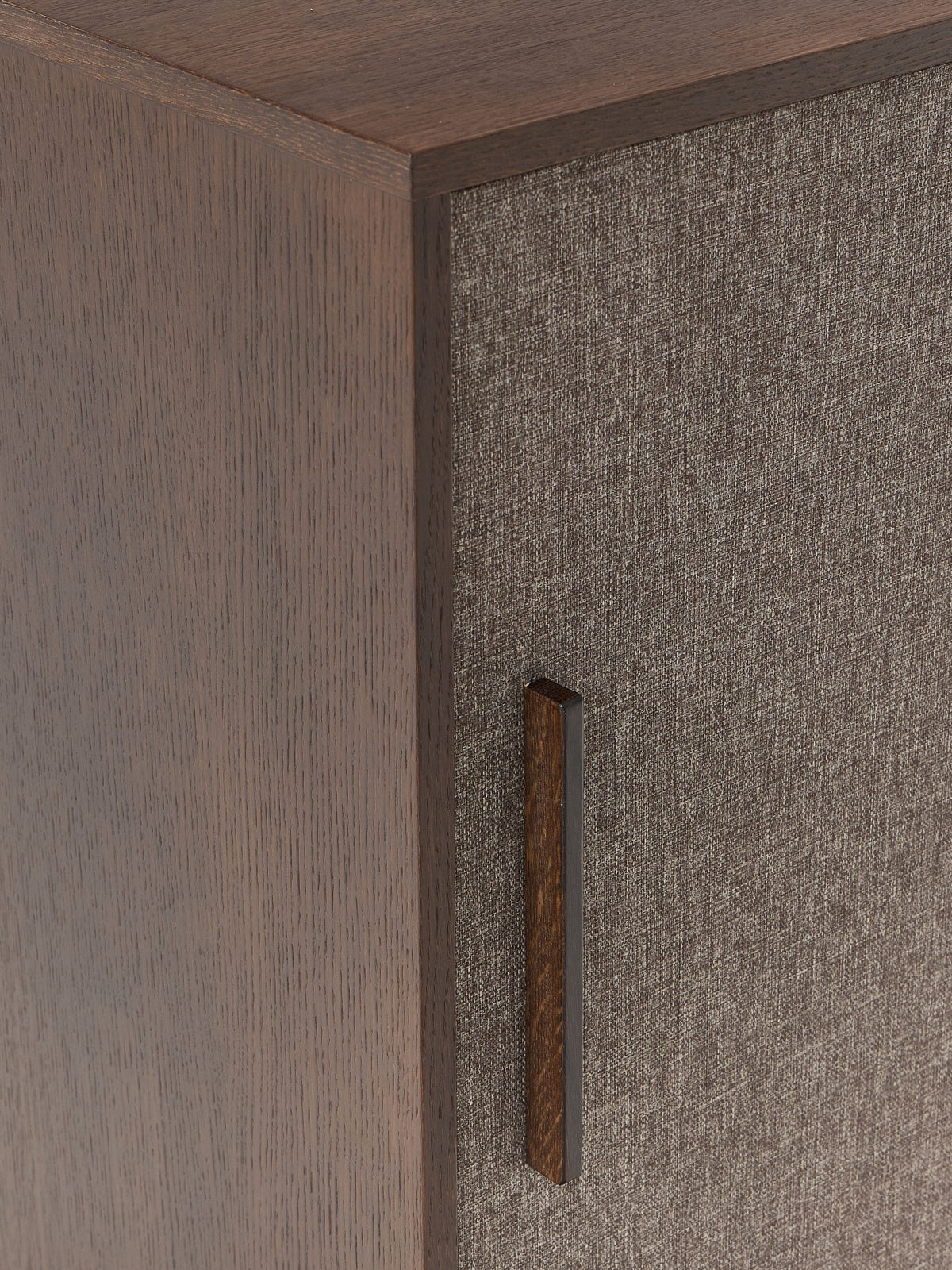 Wisp Wooden Sideboard with Upholstered Front