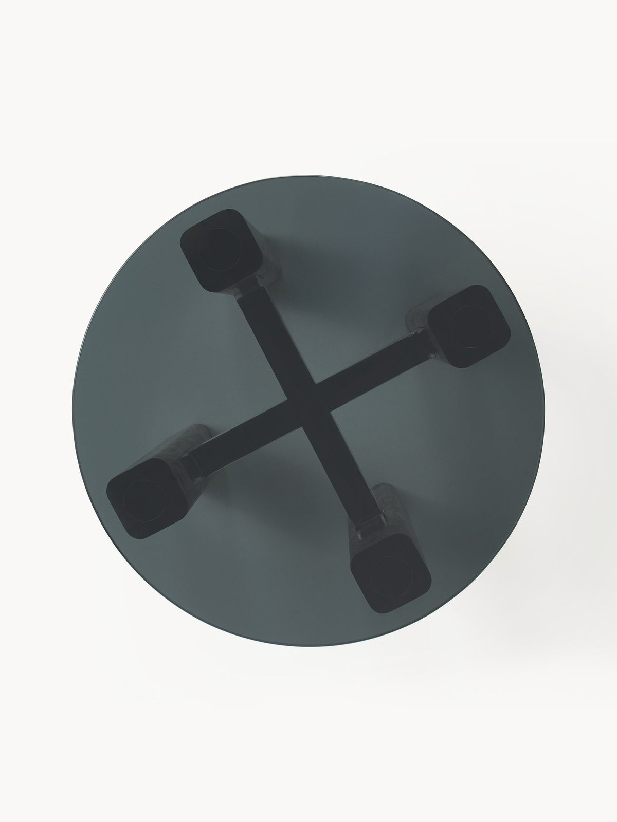 Sam Side Table with Glass Top
