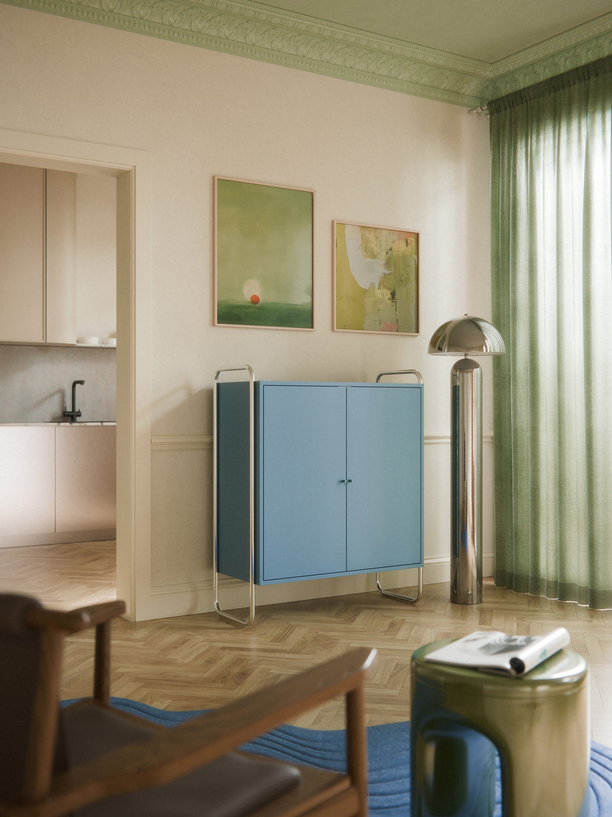 Robyn Metal Highboard