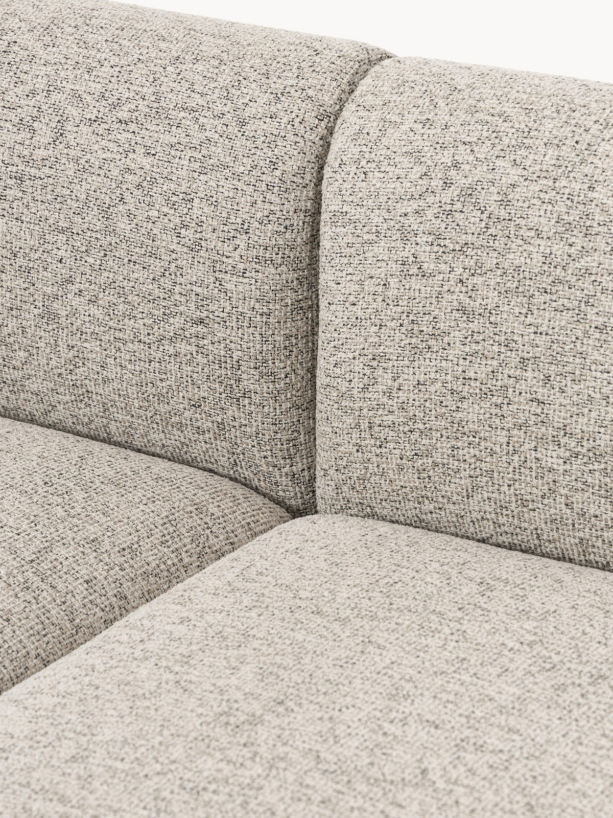 Sofia Modular Bouclé Chaise (4-seater)