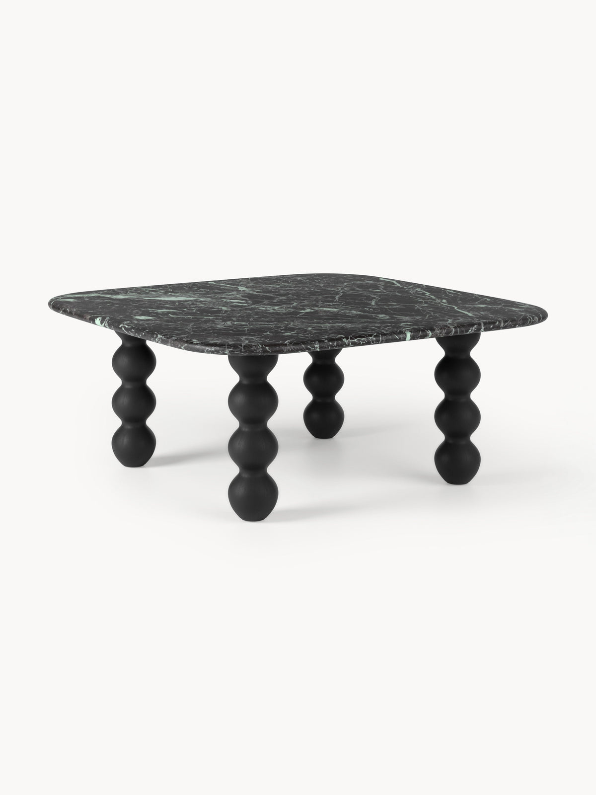 Gallery image 1 - Marble Coffee Table Lyndi with Oak Legs