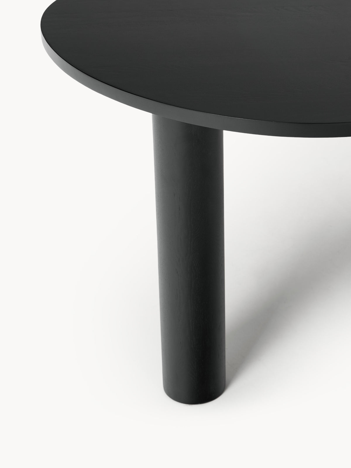 Naruto Organic-Shaped Oak Wood Dining Table, in various sizes