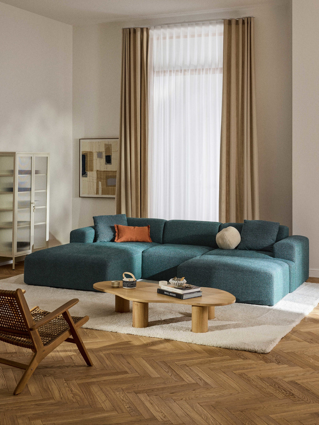 Melva Corner Sofa (4-seater)