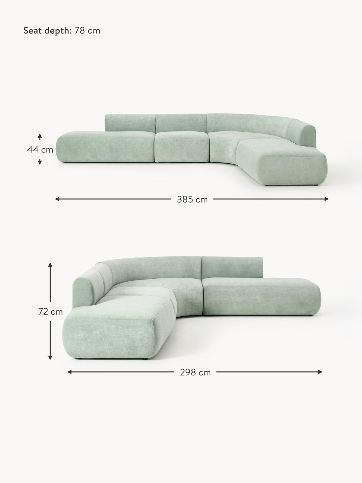 Sofia XL Modular Corner Sofa