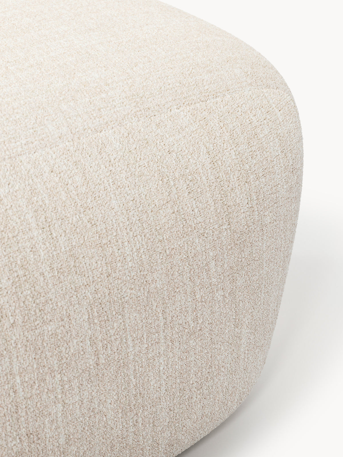 Wolke Large Bouclé Ottoman