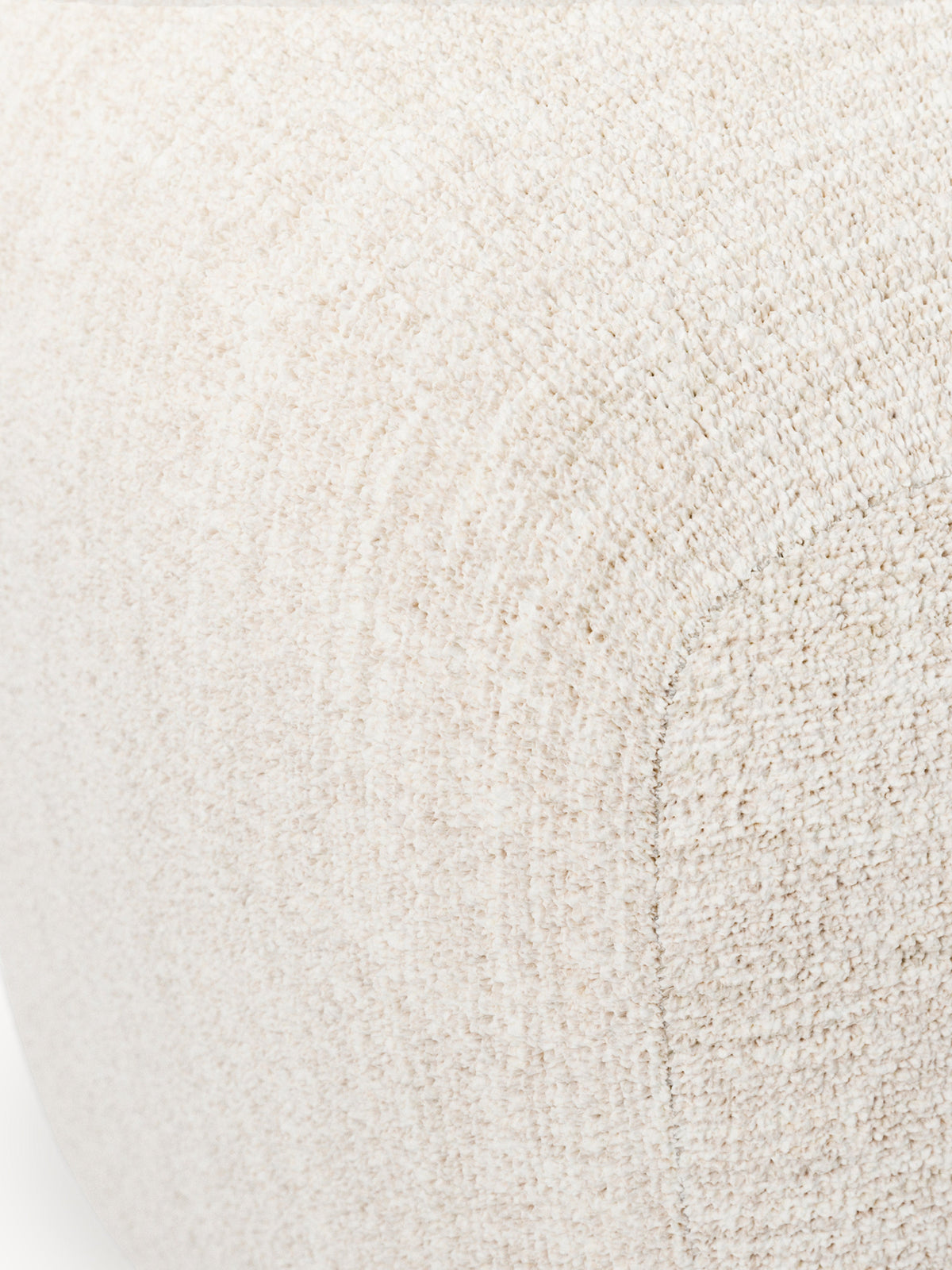 Wolke High Bouclé Ottoman