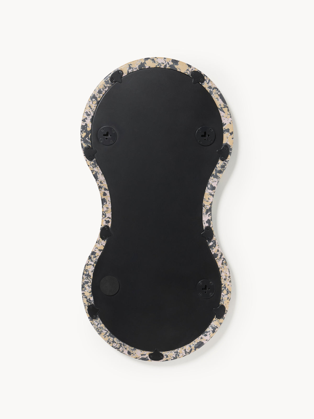 Elara Wall Mirror with Engineered Marble Frame