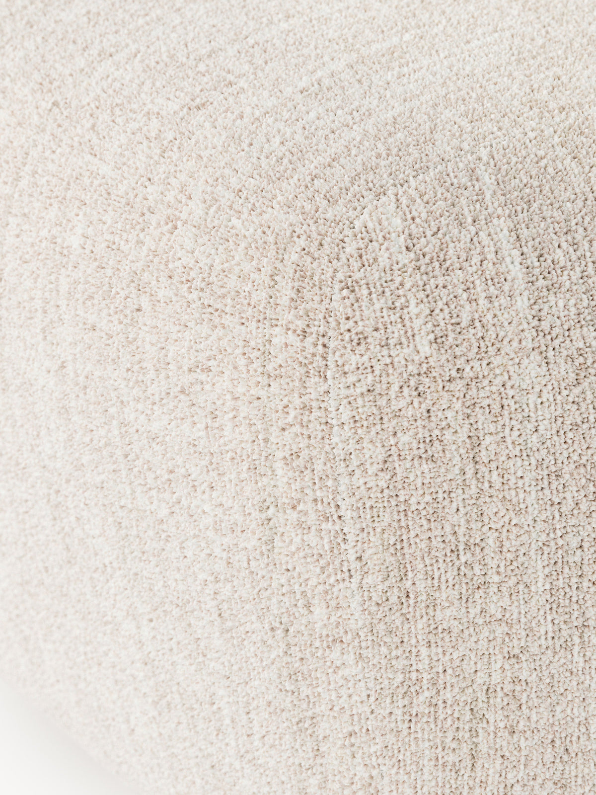 Wolke Oval Bouclé Ottoman
