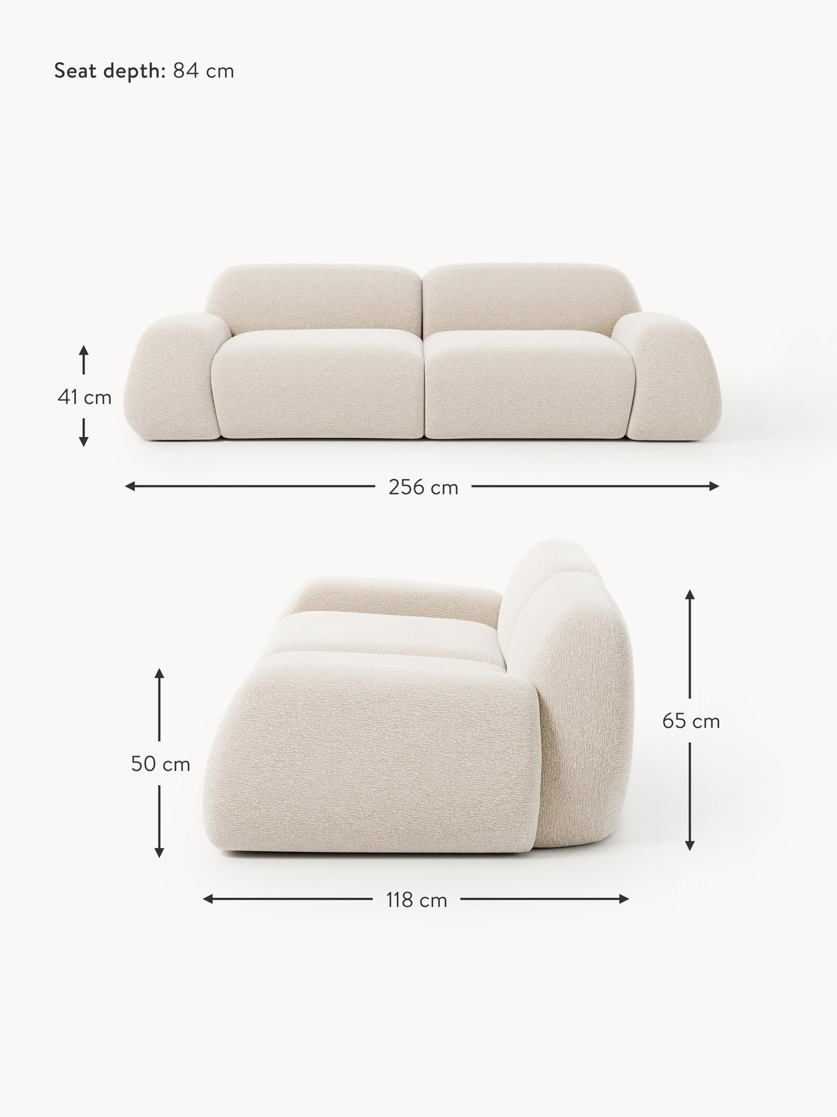 Wolke Modular Sofa (3-seater)