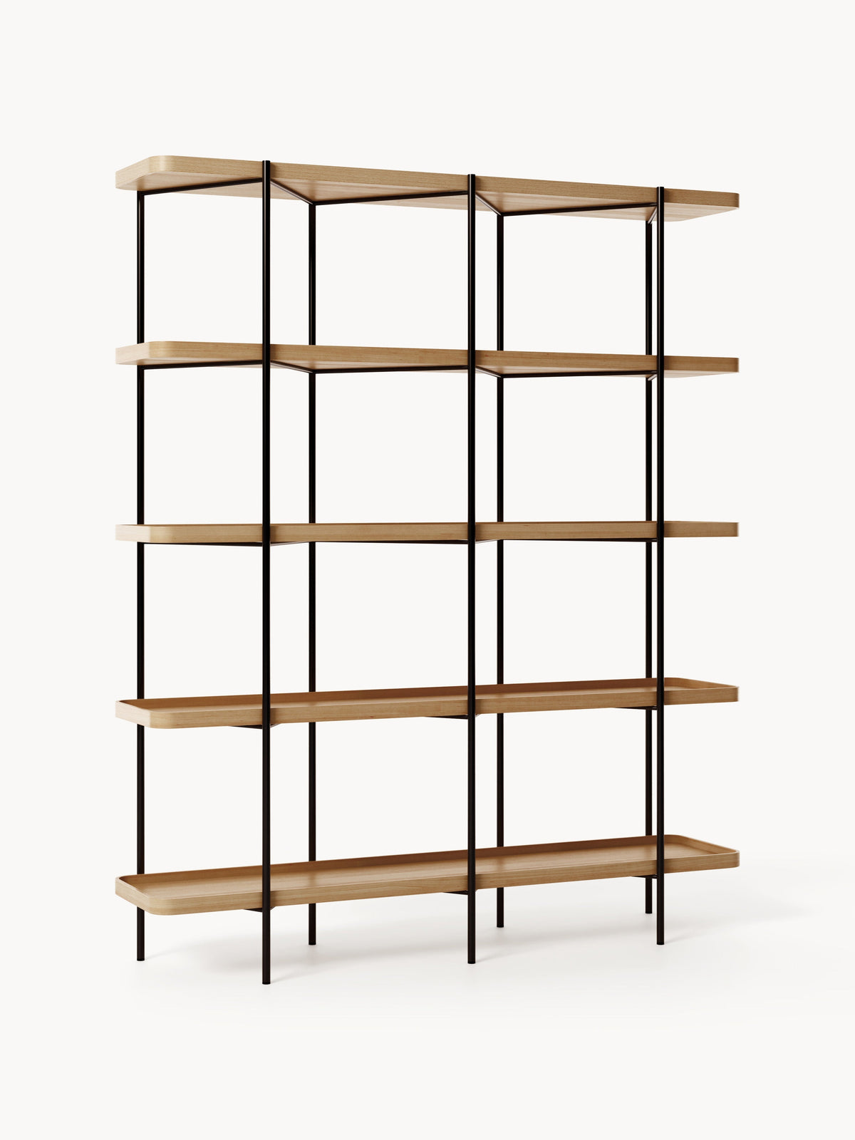 Gallery image 1 - Large Wooden Shelving Unit Renee