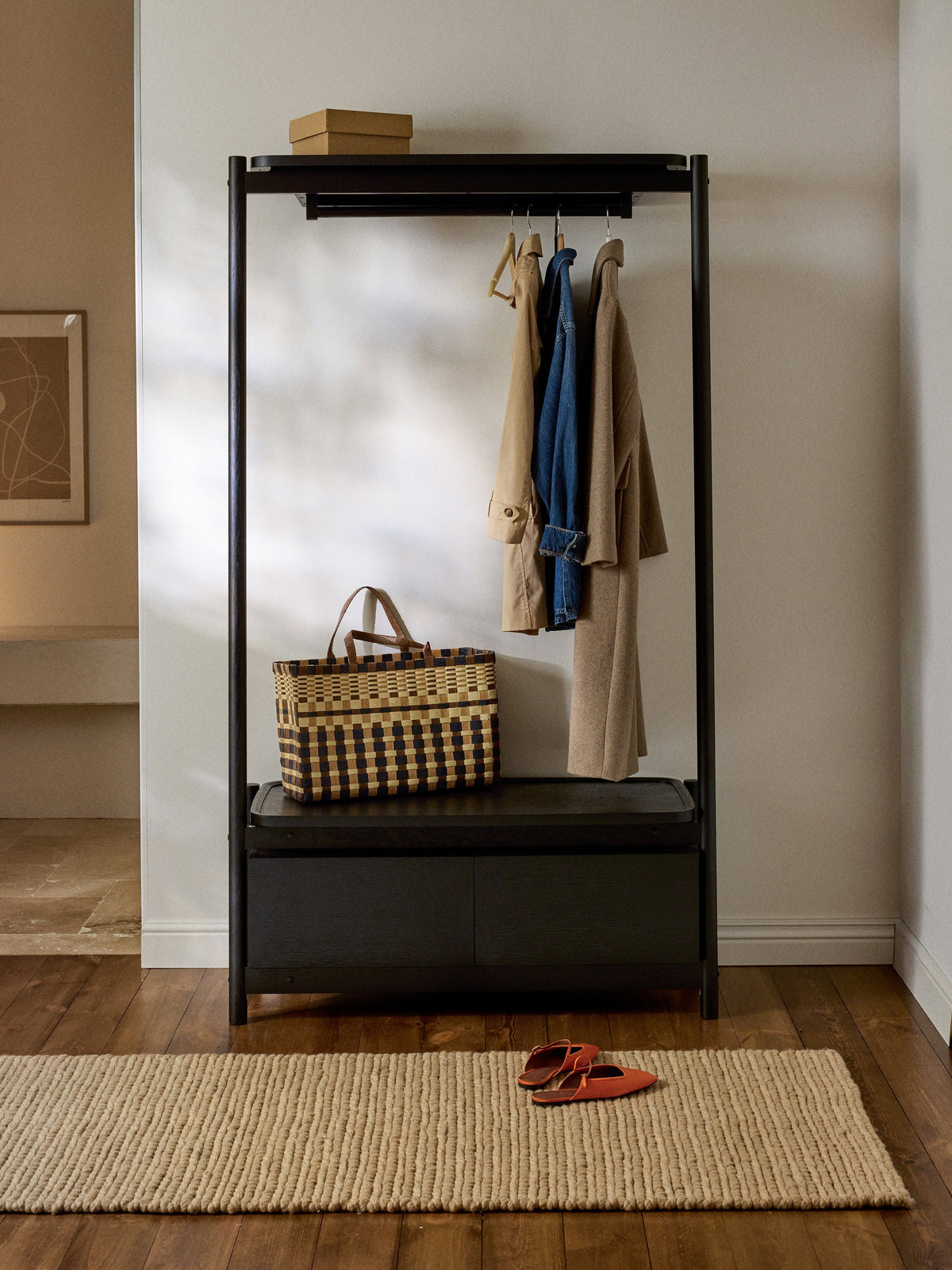 Libby Wooden Coat Rack
