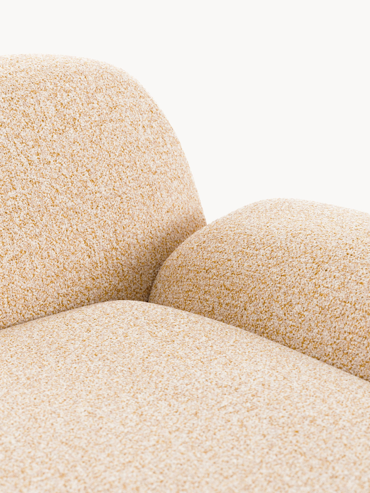 Wolke Modular Bouclé Chaise (3-seater)