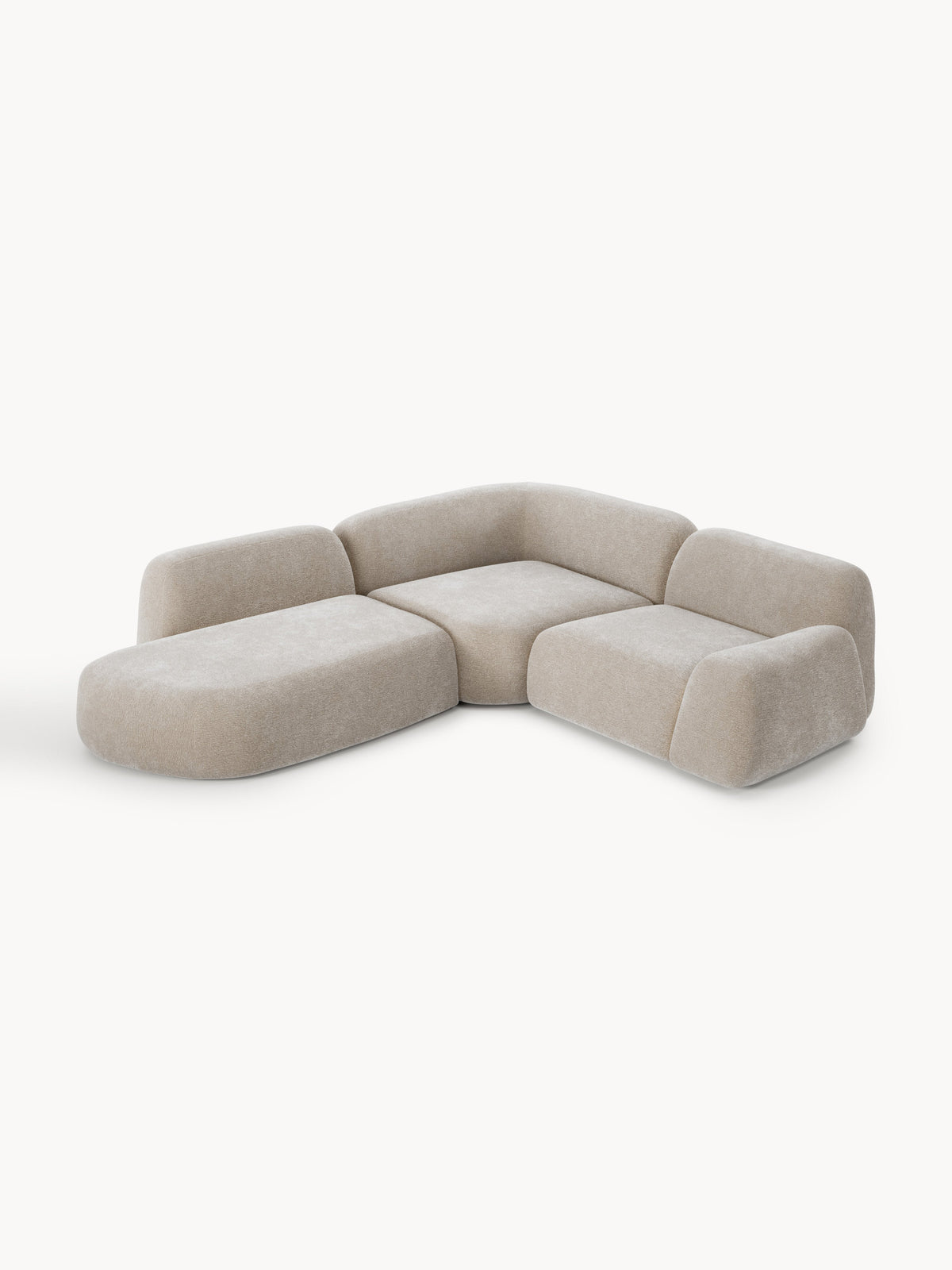 Wolke Modular Corner Sofa (4-seater) with Chaise End
