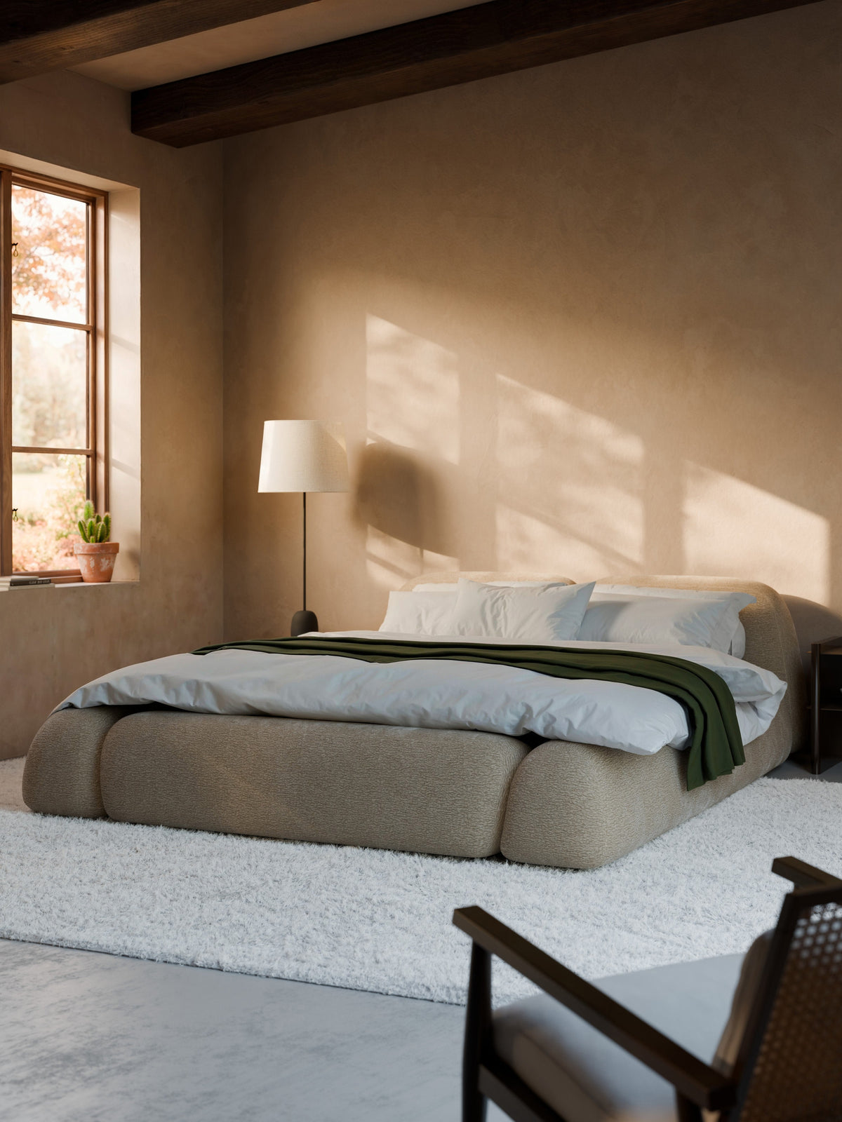Wolke Upholstered Bed with Storage