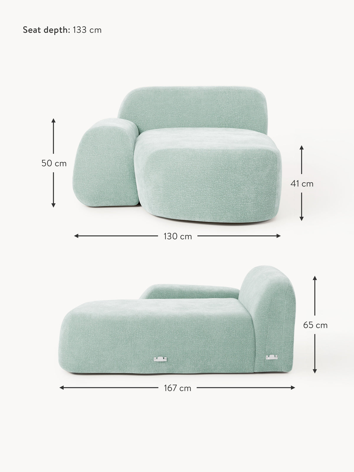 Wolke Chaise Corner Module