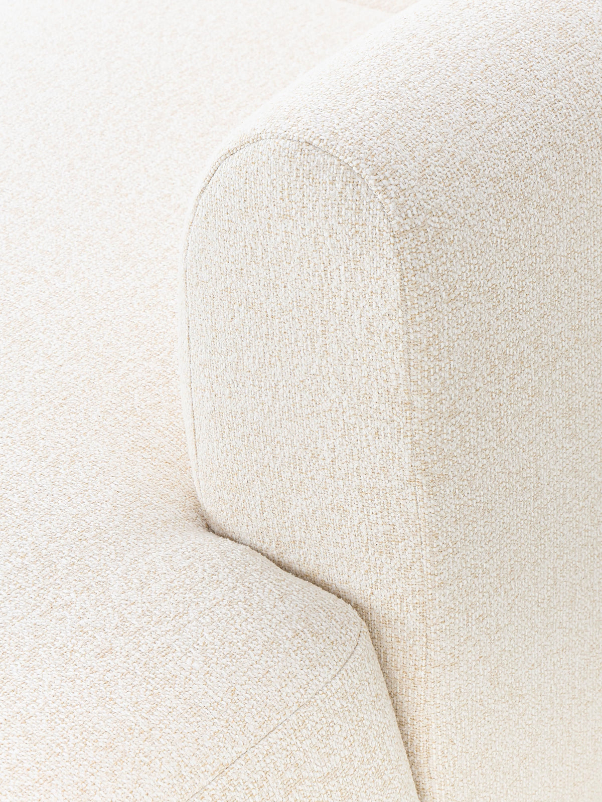 Sofia Modular Bouclé Chaise (4-seater)