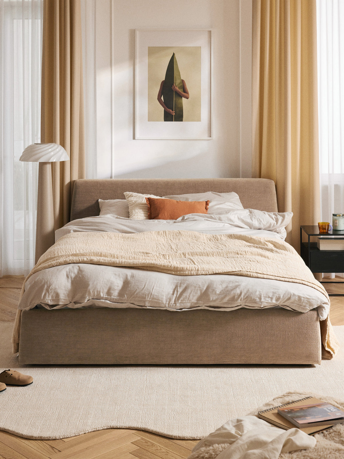 Cloud Upholstered Bed