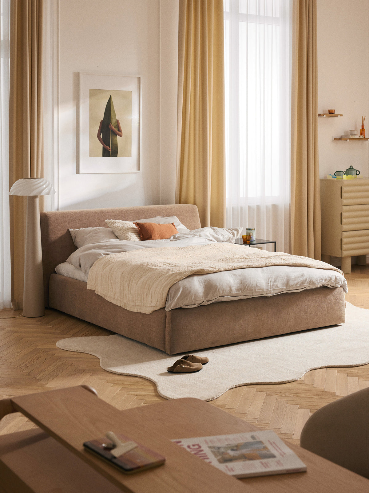 Cloud Upholstered Bed