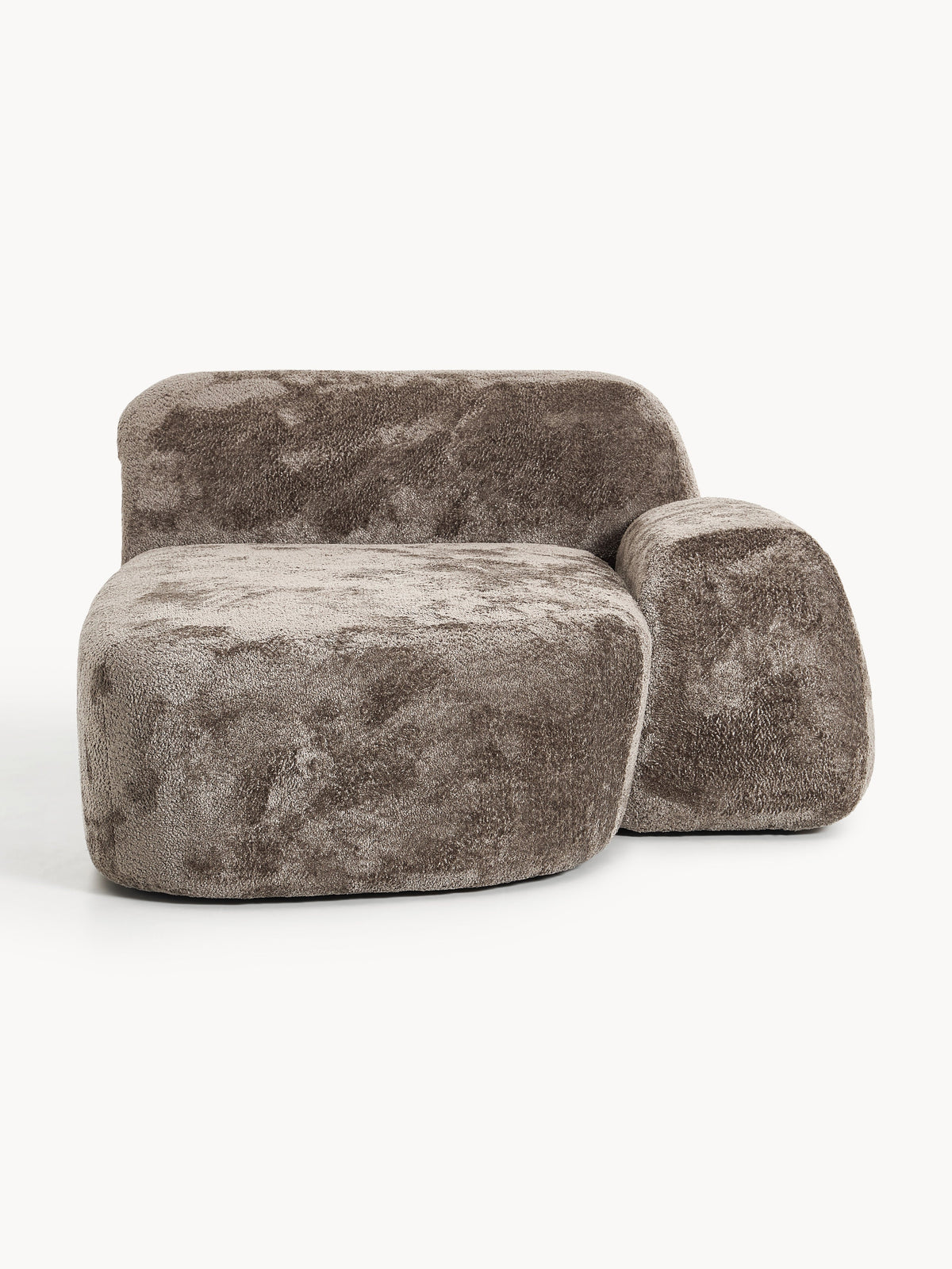 Wolke Teddy Bouclé Chaise Corner Module
