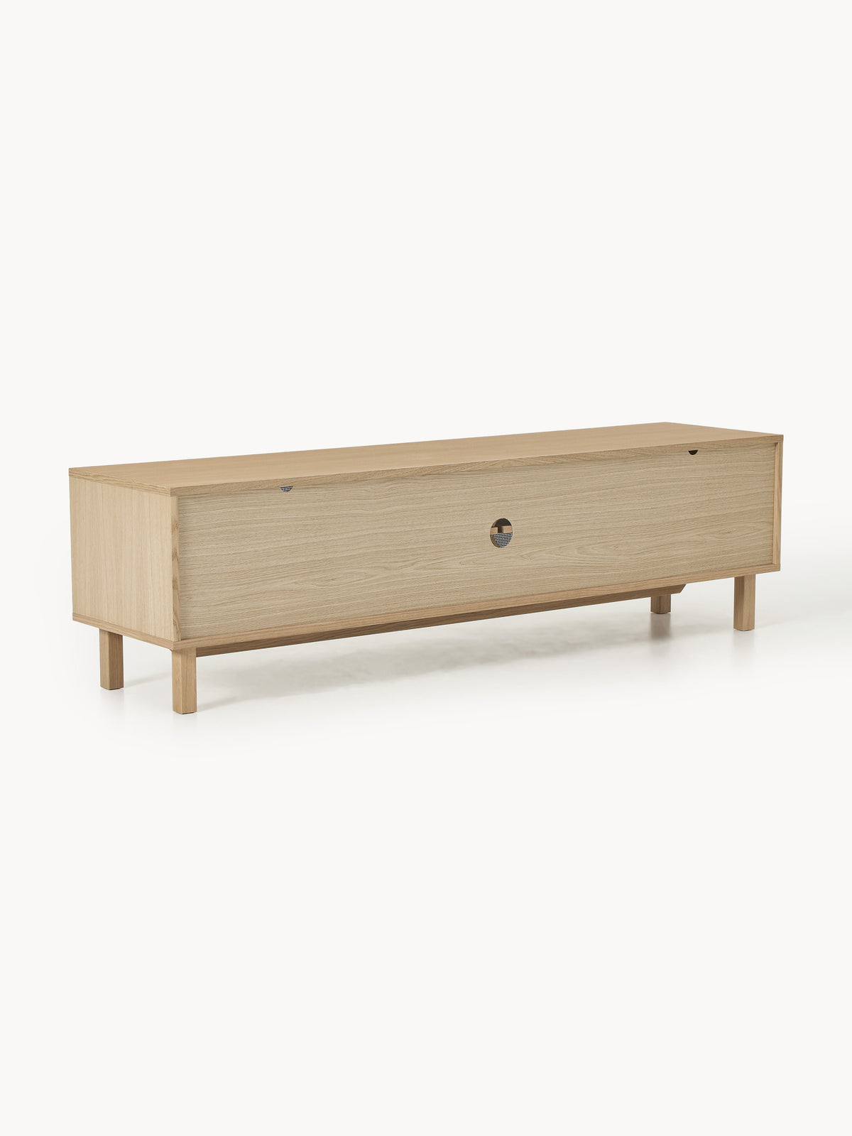 Echo TV Stand with Rattan Fronts