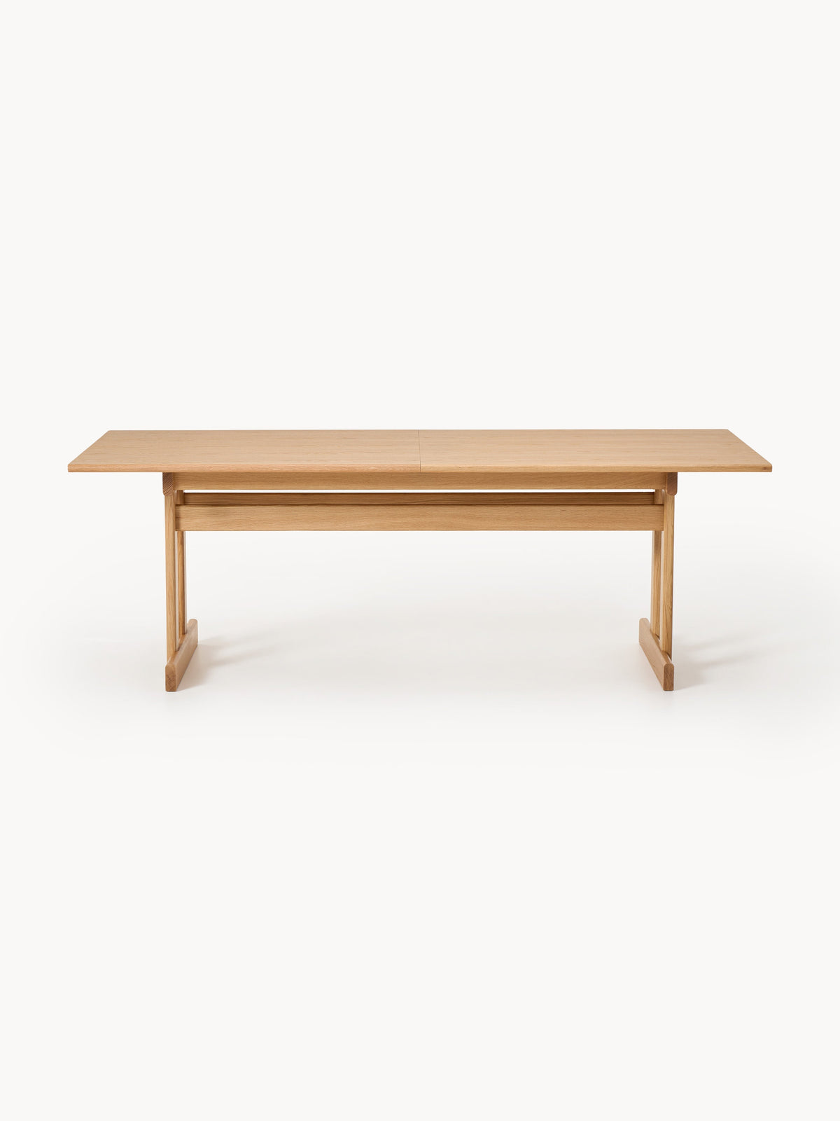 Brynn Extendable Oak Wood Dining Table, in various sizes