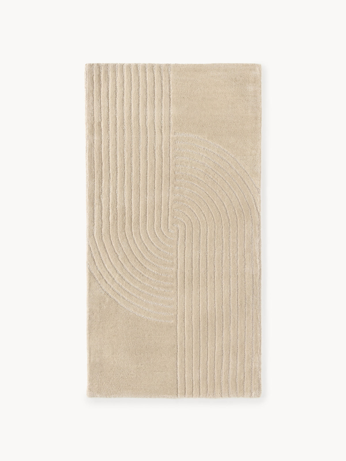 Gallery image 1 - High-Low Wool Rug Mason