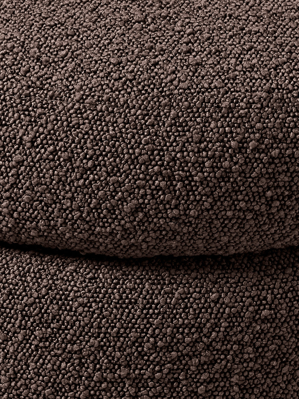 Alto Bouclé Upholstered Stool with Storage Space
