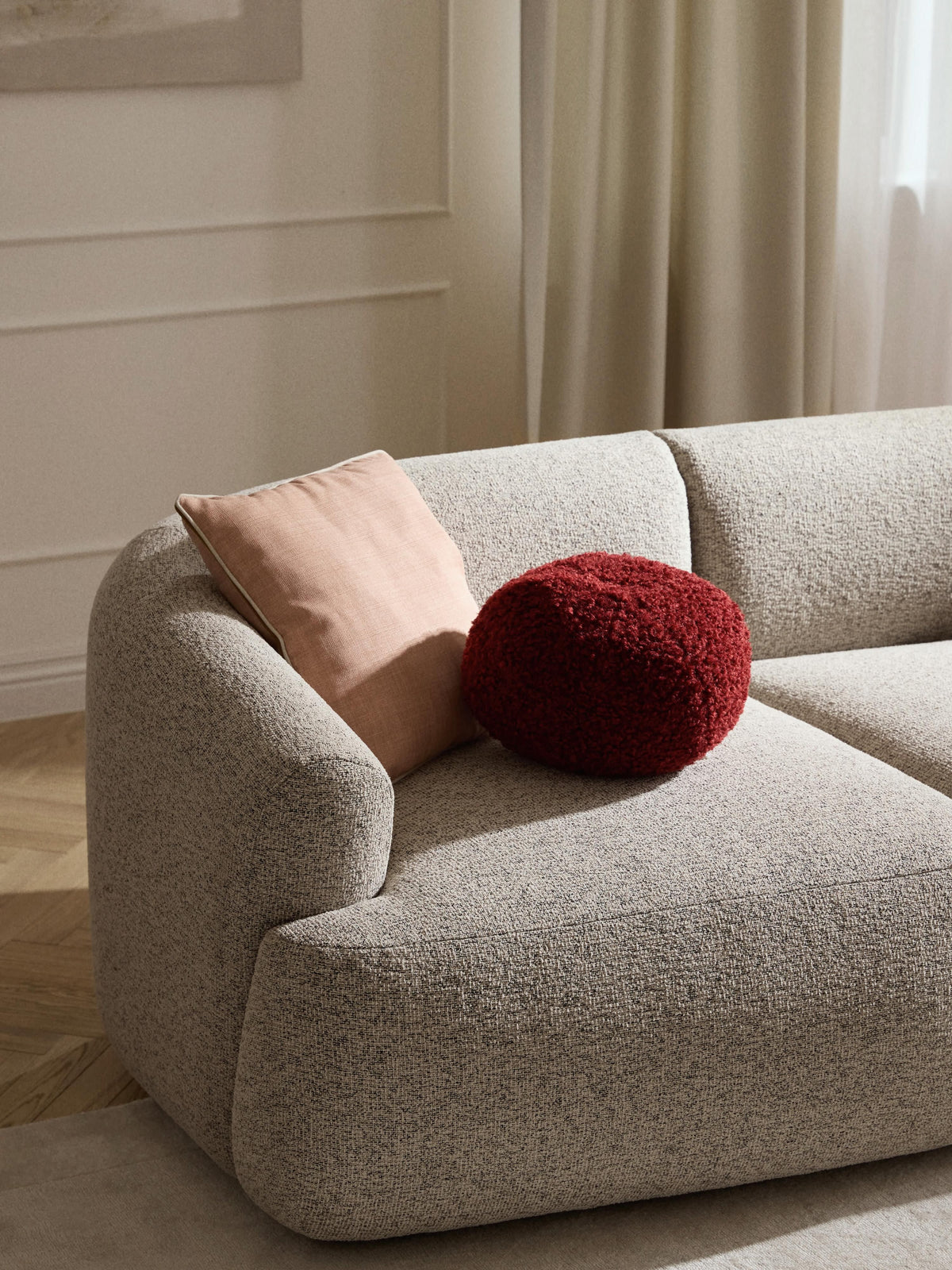 Sofia Bouclé Corner Module