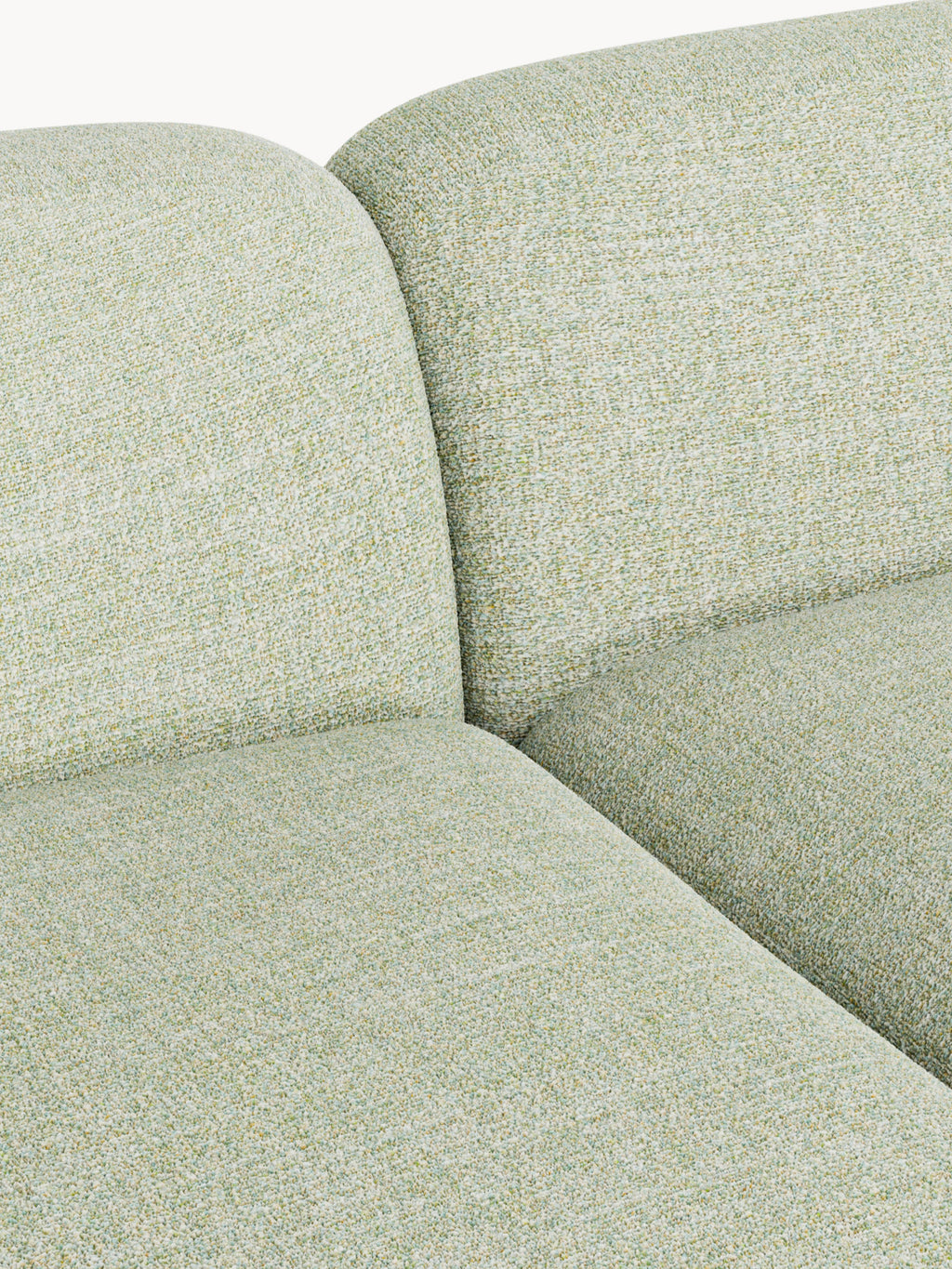 Wolke Modular Bouclé Corner Sofa (4-seater)