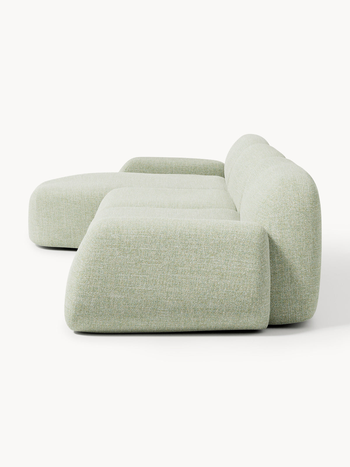 Wolke Modular Bouclé Corner Sofa (4-seater)