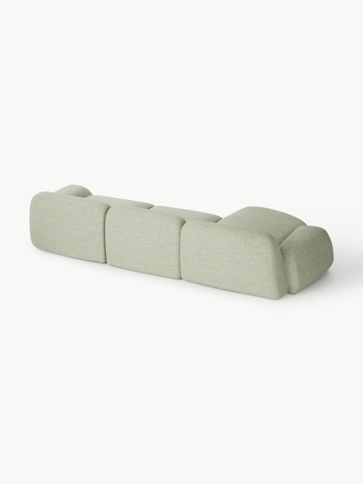 Wolke Modular Bouclé Corner Sofa (4-seater)