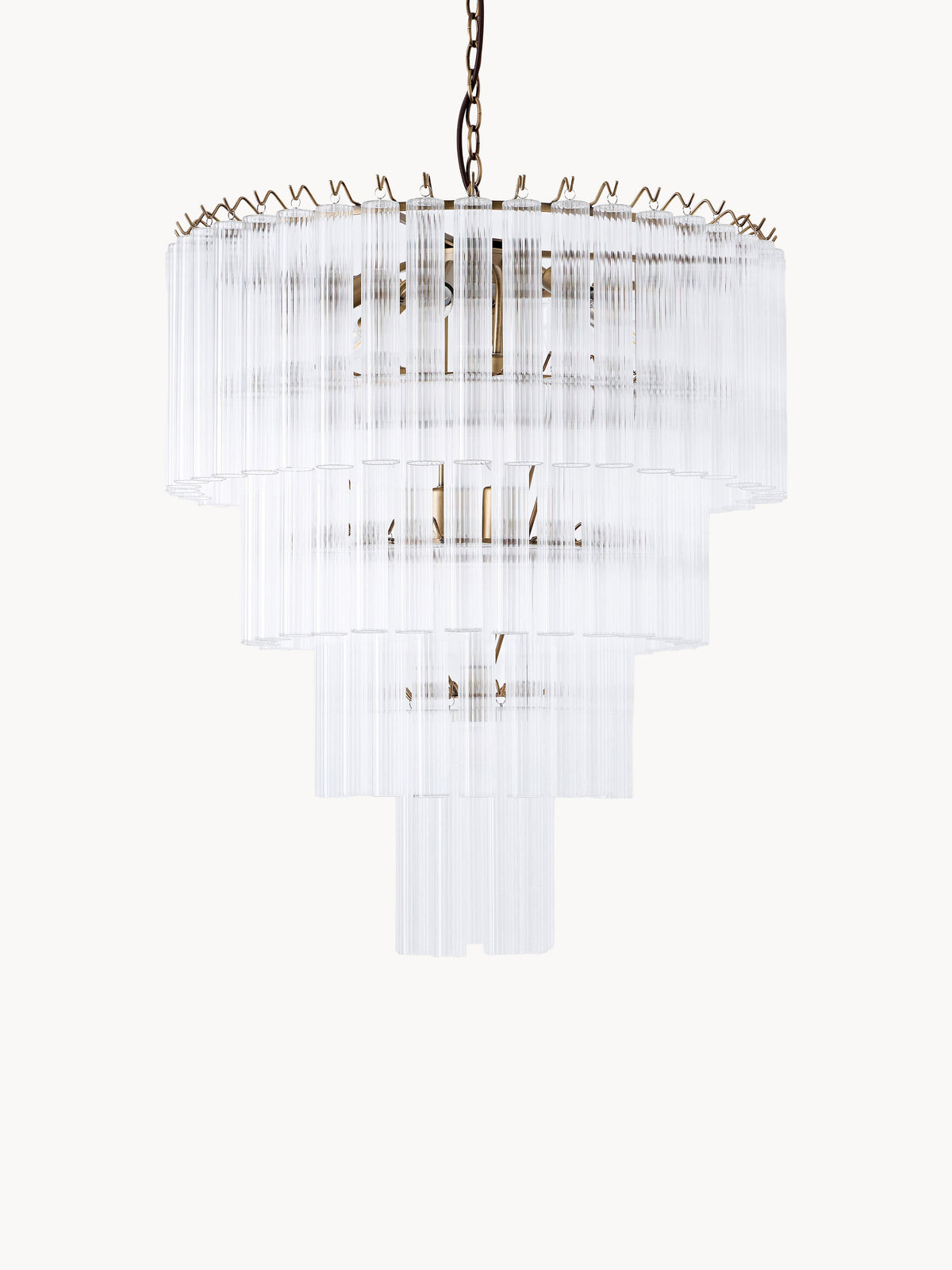 Gallery image 1 - Large Glass Chandelier Janae