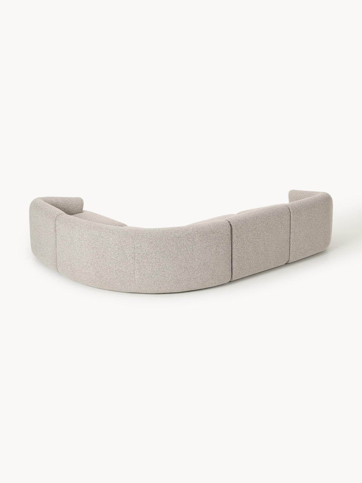 Sofia Modular Bouclé Corner Sofa (4-seater)