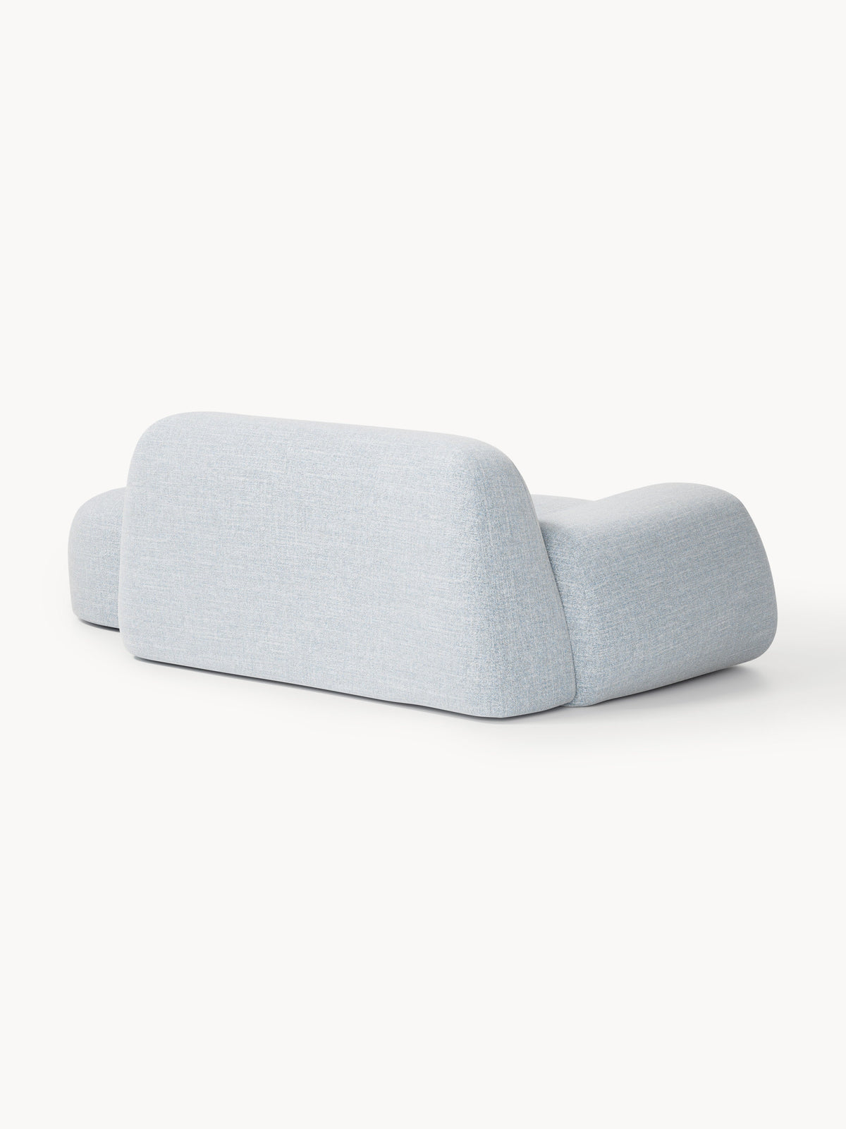Wolke Bouclé Sofa (2-seater) with Chaise End