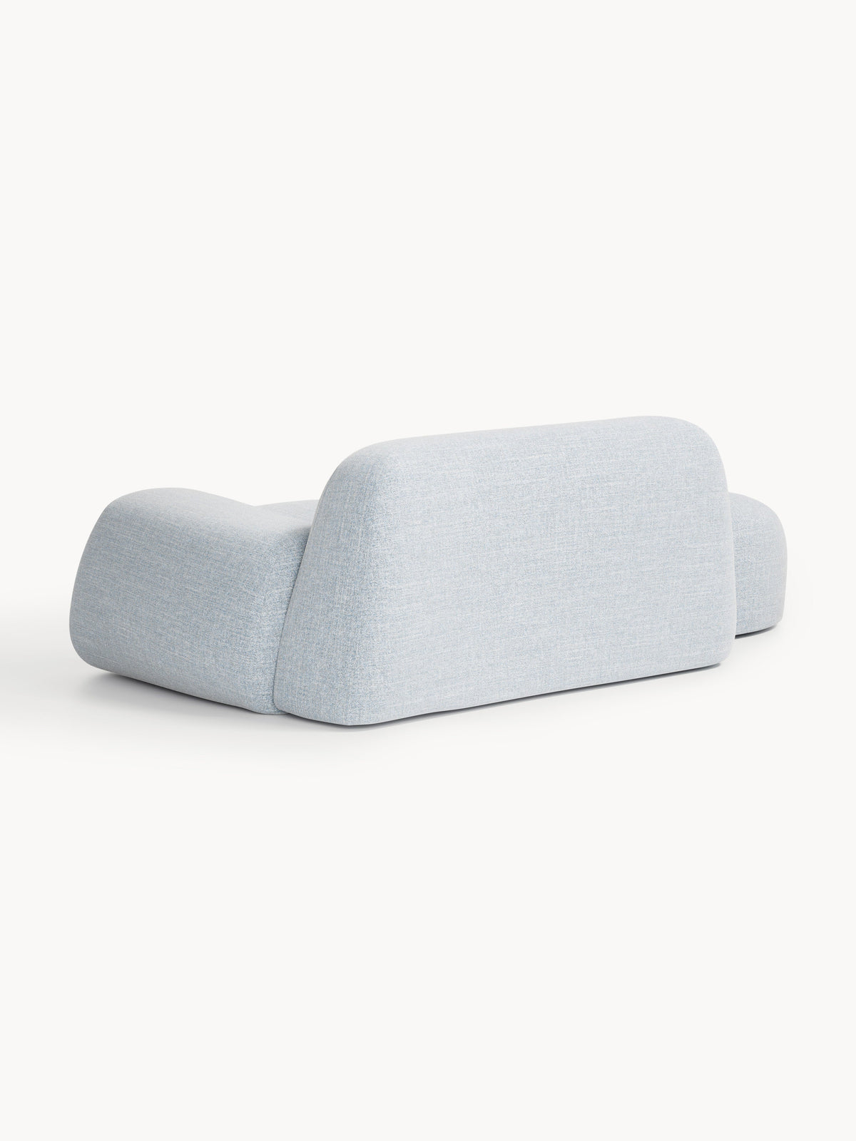 Wolke Bouclé Sofa (2-seater) with Chaise End