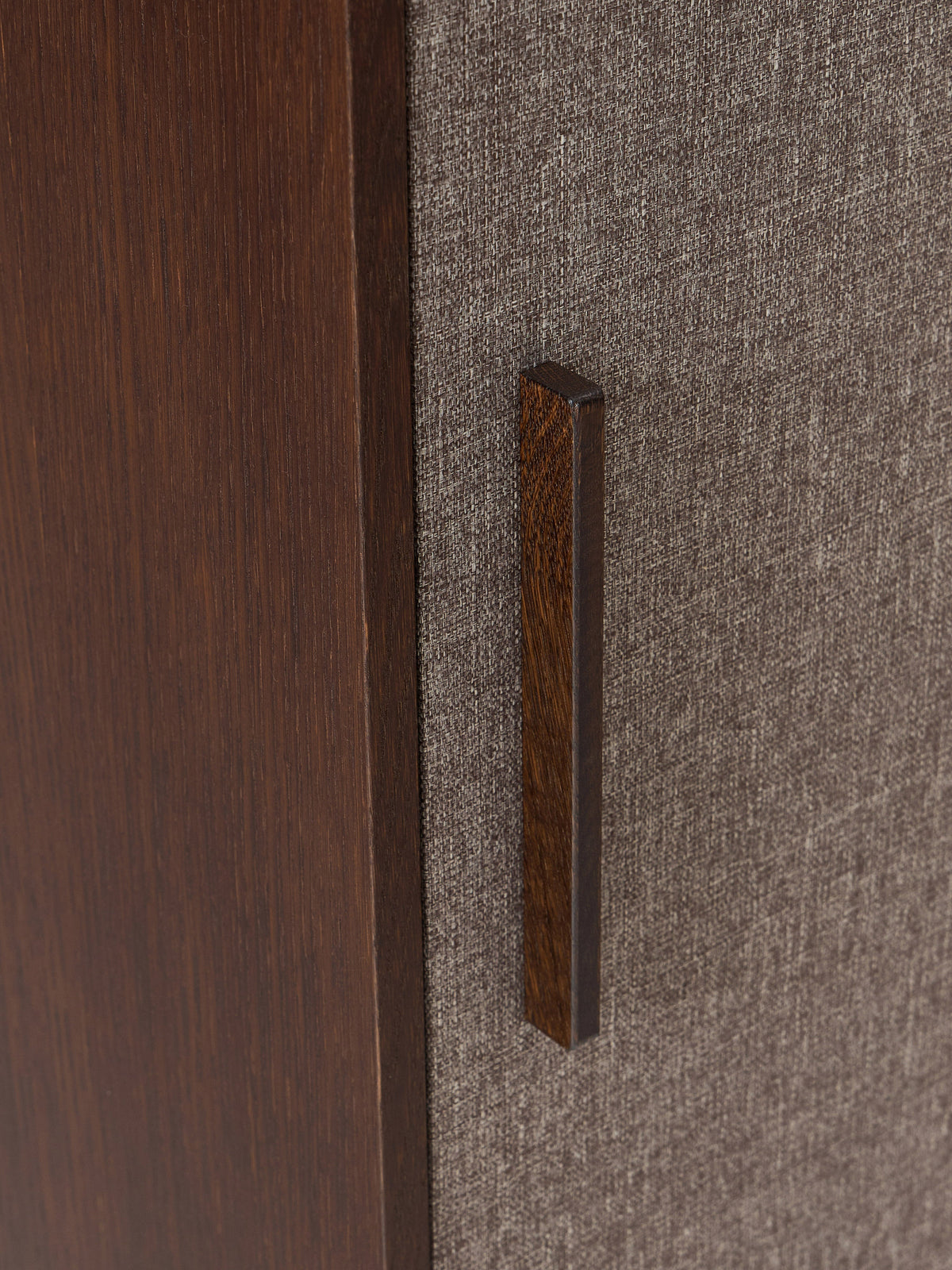 Wisp Wooden Highboard with Upholstered Front